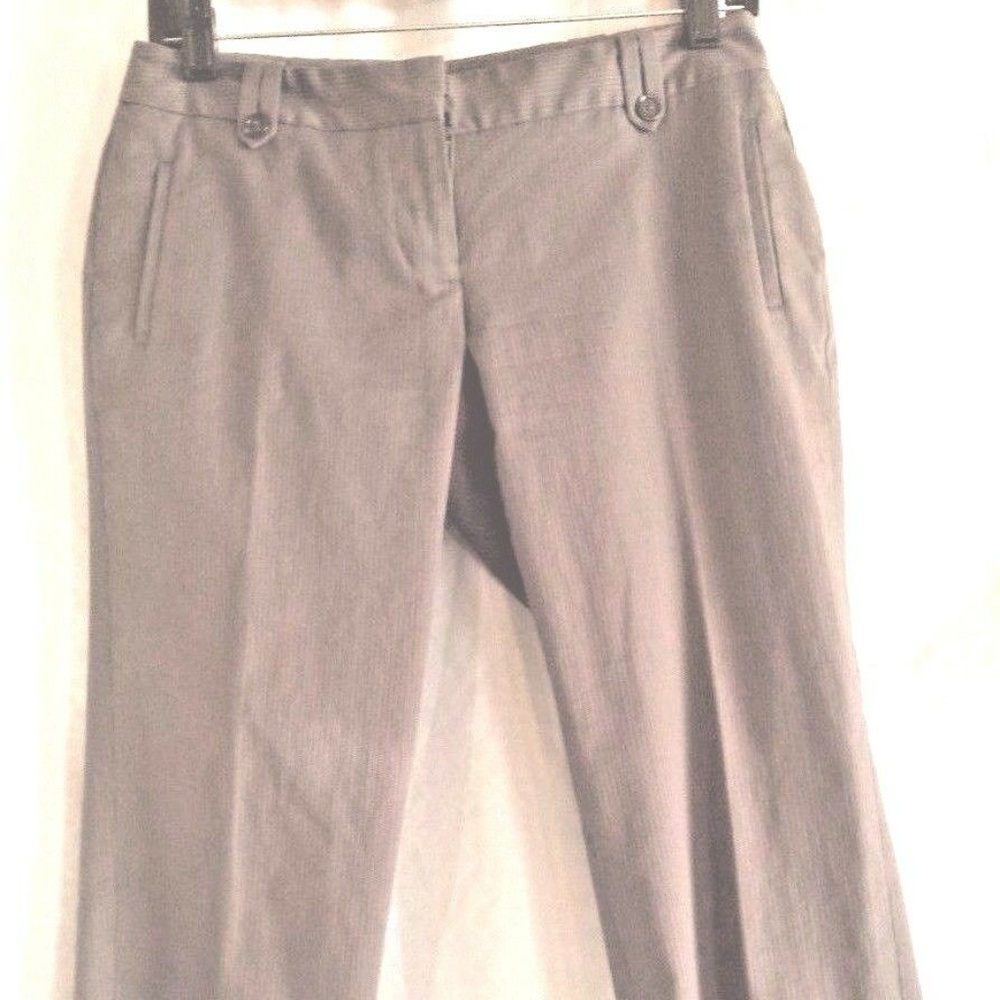 Ann Taylor Loft Gray Pinstripe Carpis